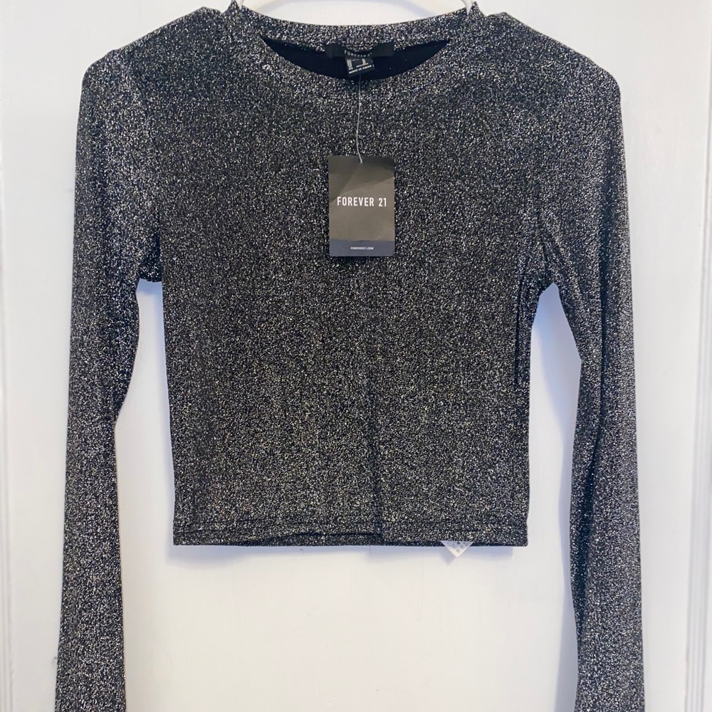 Knit top/Crop/Long Sleeve